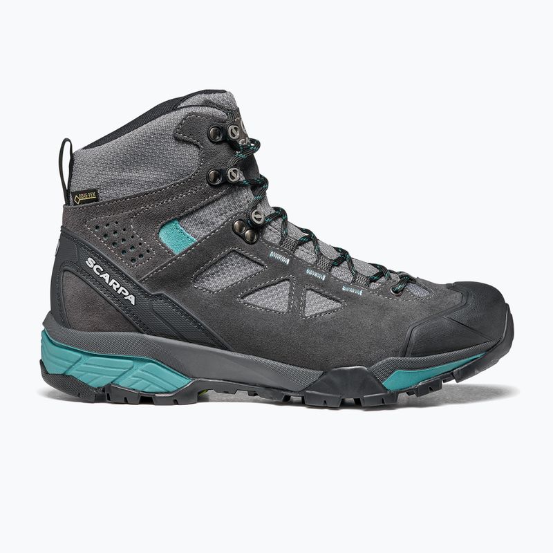 Moteriški trekingo batai SCARPA ZG Lite GTX pilka 67080 11