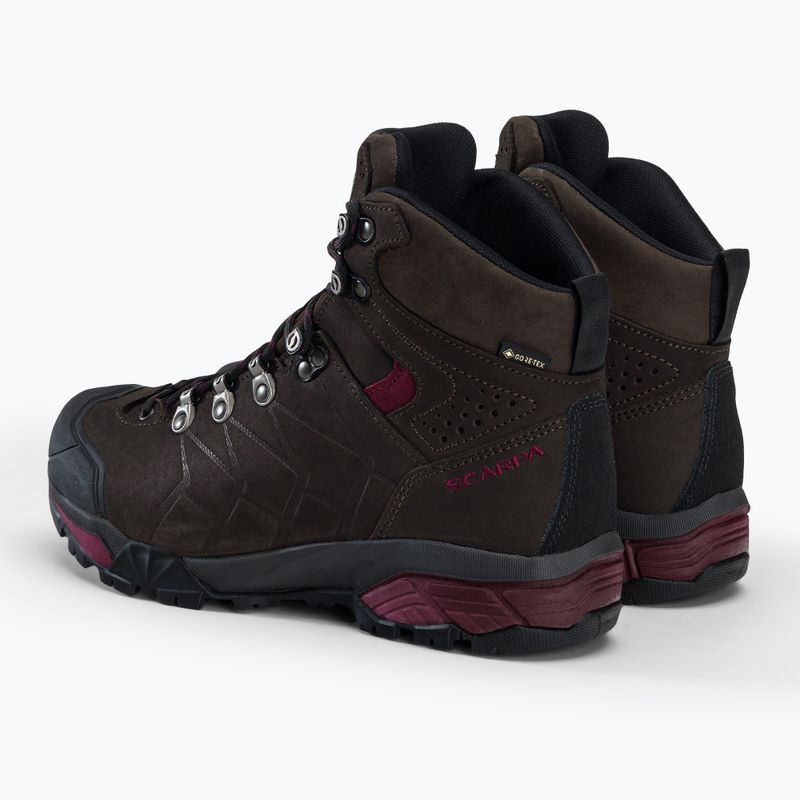 Moteriški trekingo batai SCARPA ZG Pro GTX brown 67070-202/2 3