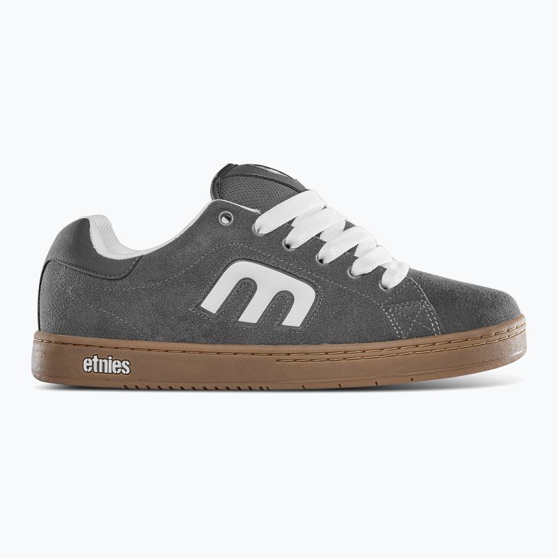 Etnies Callicut grey/white/gum vyriški batai 9