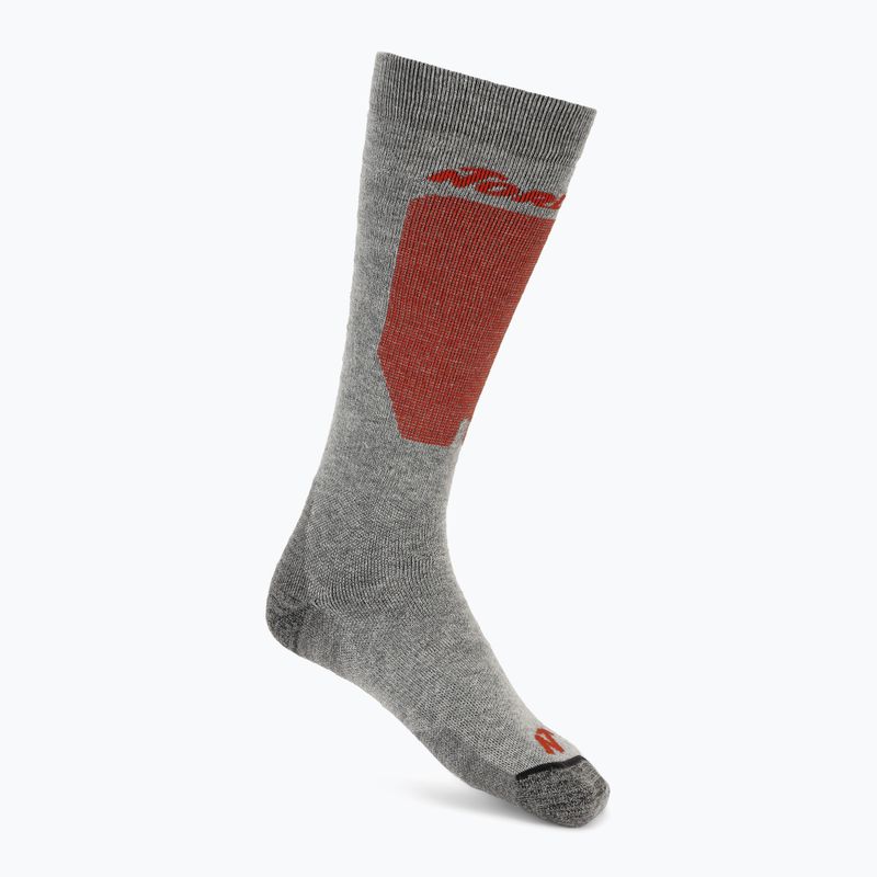 Slidinėjimo kojinės Nordica Uni 2.0 2 pary grey/ red+black/ red 2
