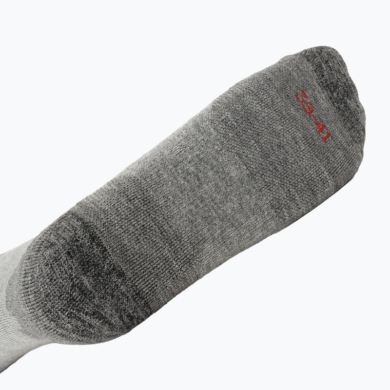 Slidinėjimo kojinės Nordica Uni 2.0 2 pary grey/ red+black/ red 5