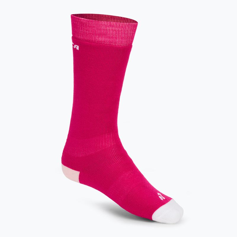 Vaikiškos slidinėjimo kojinės Nordica Multisports Winter 2 poros fuxia/ rose/ white 2