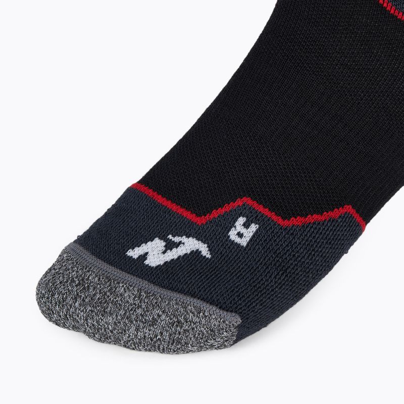 Vyriškos slidinėjimo kojinės Nordica High Performance 3.0 black/red/anthracite 3