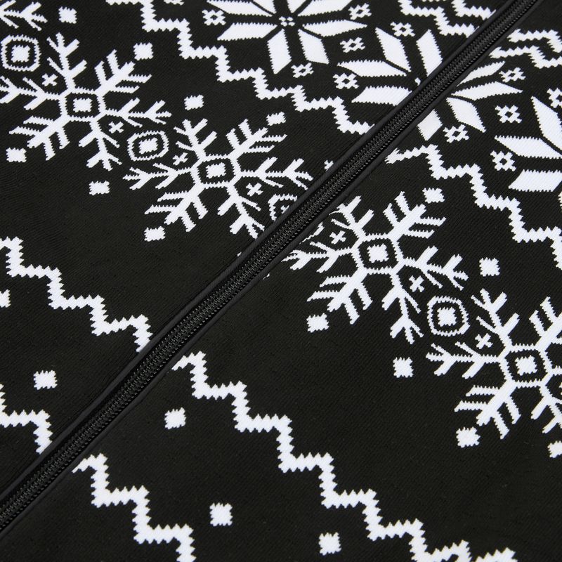 Moteriškas termoaktyvus džemperis Newland Guenda Full Zip black/white 3