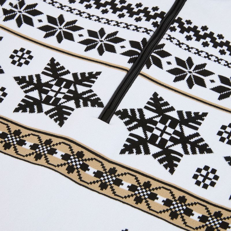 Moteriškas termoaktyvus džemperis Newland Isalind Half Zip white/black 3