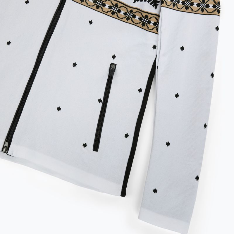 Moteriškas termoaktyvus džemperis Newland Jadis Full Zip white/black 4