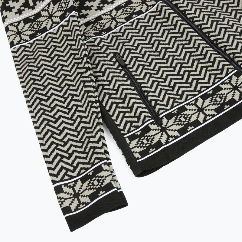 Moteriškas termoaktyvus džemperis Newland Kylie Full Zip black/stone 4