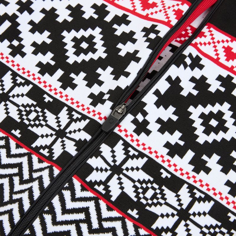 Moteriškas termoaktyvus džemperis Newland Kylie Full Zip black/white 3