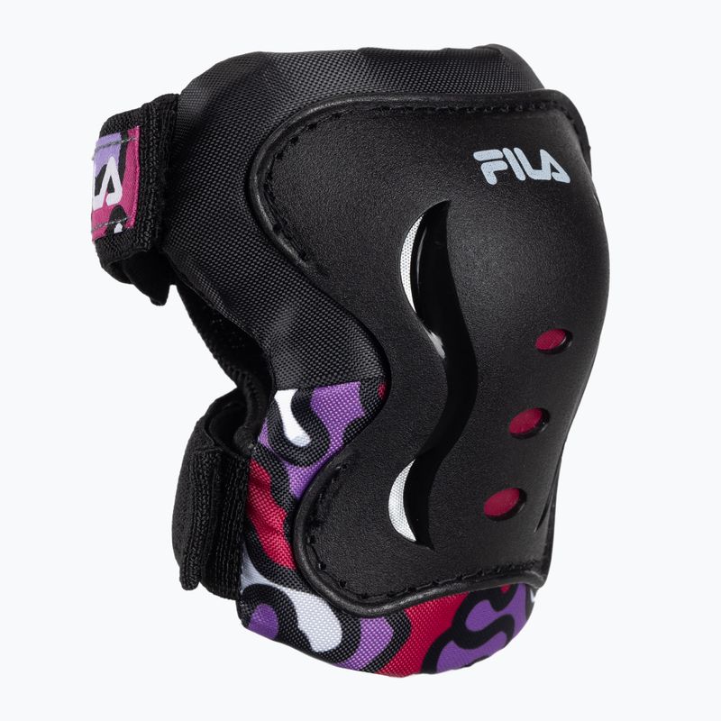 FILA FP Gears vaikiškų įklotų rinkinys juoda/rožinė 3