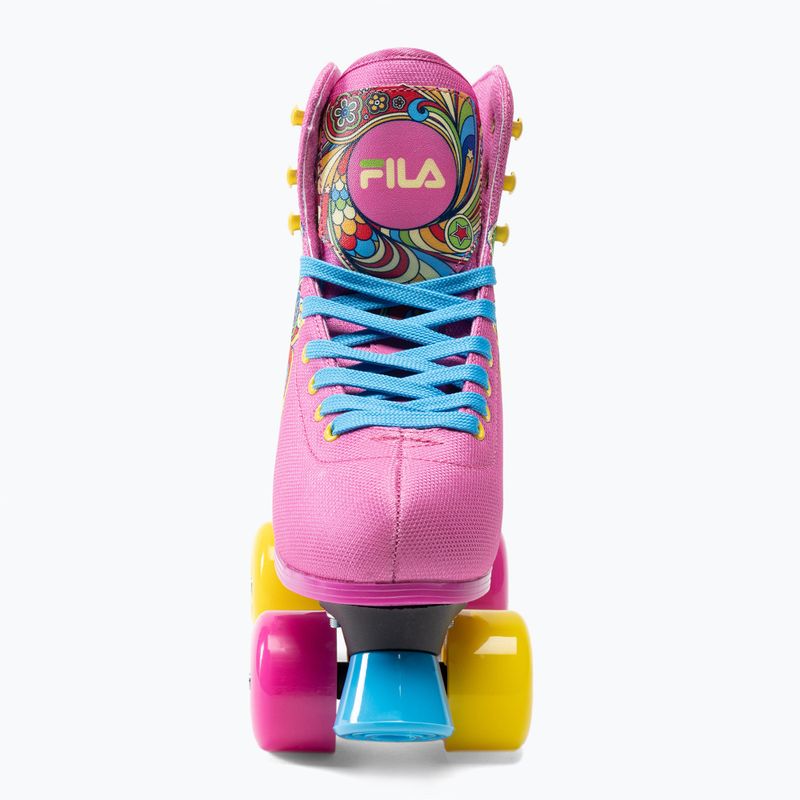 Moteriškos ratukinės pačiūžos FILA Bella pink 4
