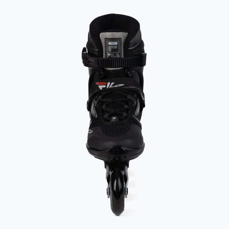 FILA Legacy Pro 80 vyriški riedučiai juoda/sidabrinė/raudona 4