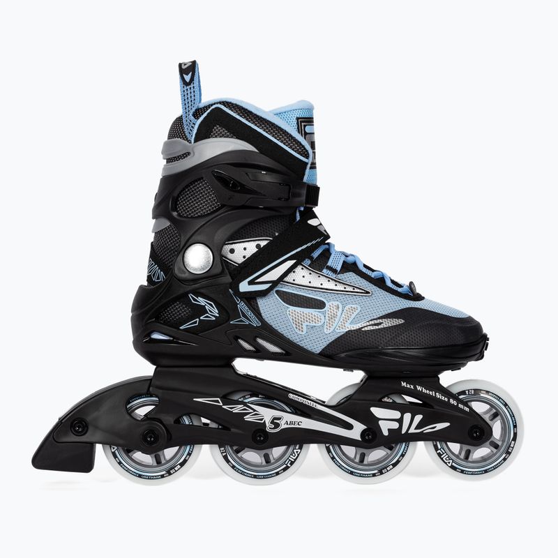 FILA Legacy Comp Lady juodos/mėlynos spalvos riedučiai 2