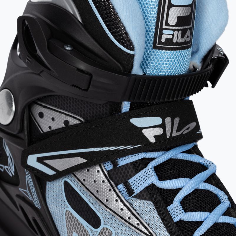 FILA Legacy Comp Lady juodos/mėlynos spalvos riedučiai 5