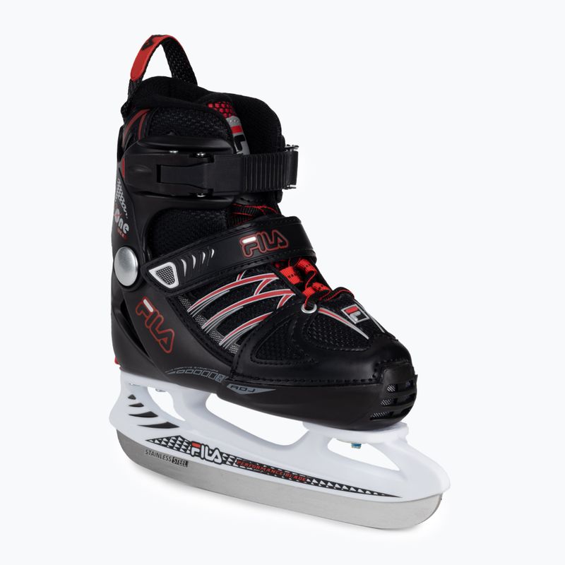 FILA X-One vaikiškos pačiūžos juoda/raudona