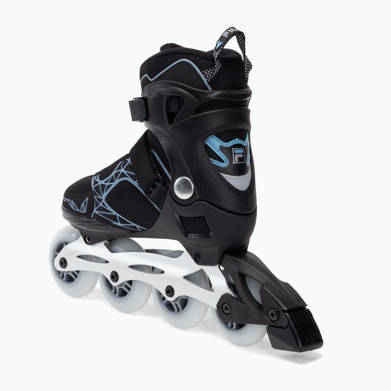 Moteriški FILA Legacy Pro 84 black/light blue riedučiai 3