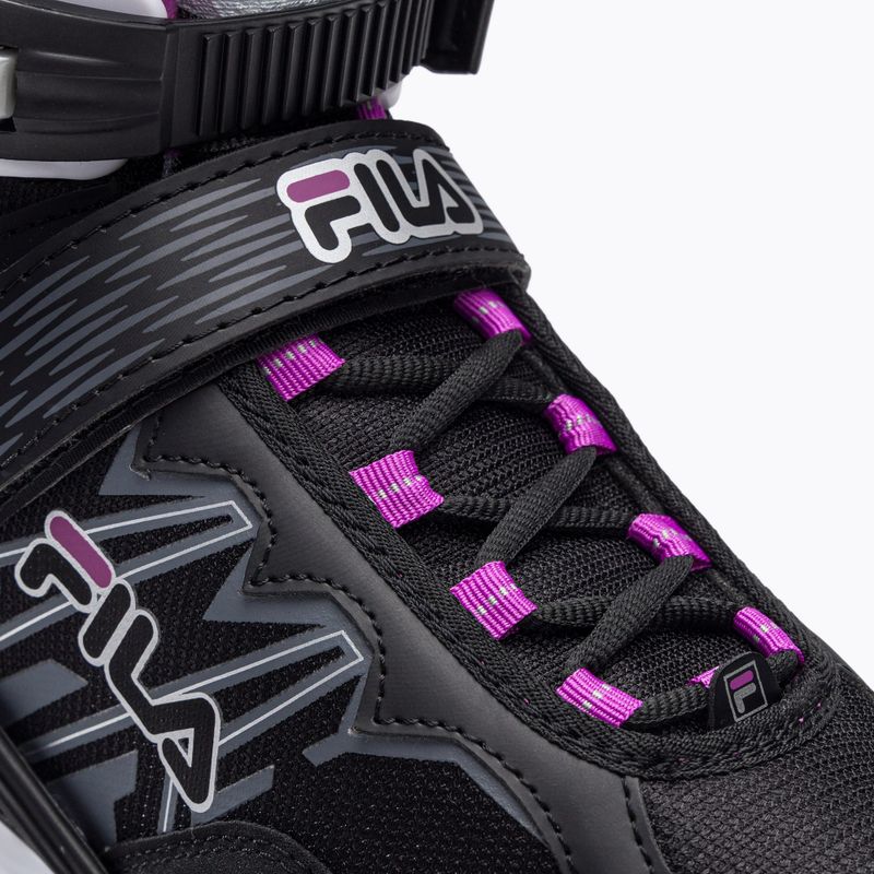 FILA Primo Lady riedučiai black/grey/magenta 5