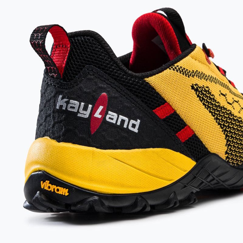 Kayland Alpha Knit vyriški trekingo batai juodi 018022185 7.5 8