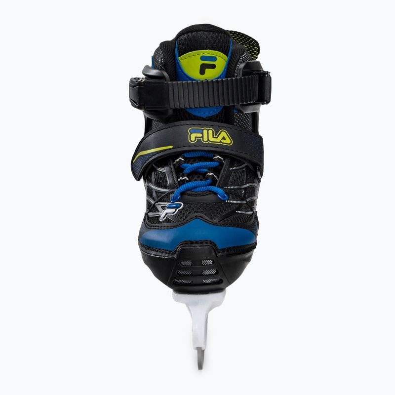 FILA X-One blue/lime vaikiškos pačiūžos 4