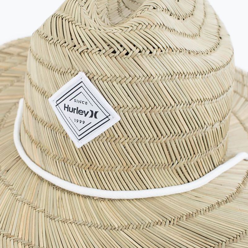 Moteriška skrybėlė Hurley Diamond Straw khaki 2