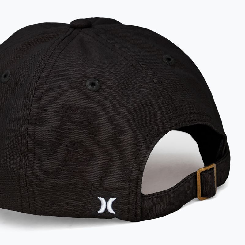 Hurley Blank Canvas vyriška beisbolo kepuraitė juoda 4