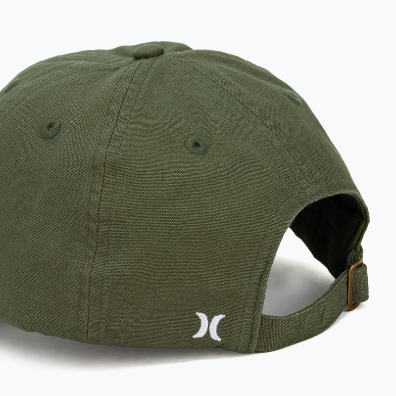 Vyriška beisbolo kepuraitė Hurley Blank Canvas olive 4