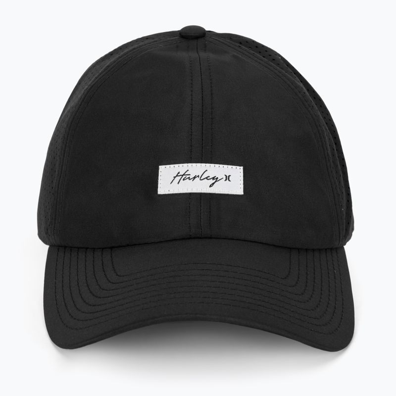Moteriška kepuraitė su snapeliu Hurley Swift Runner Ponytail black 2