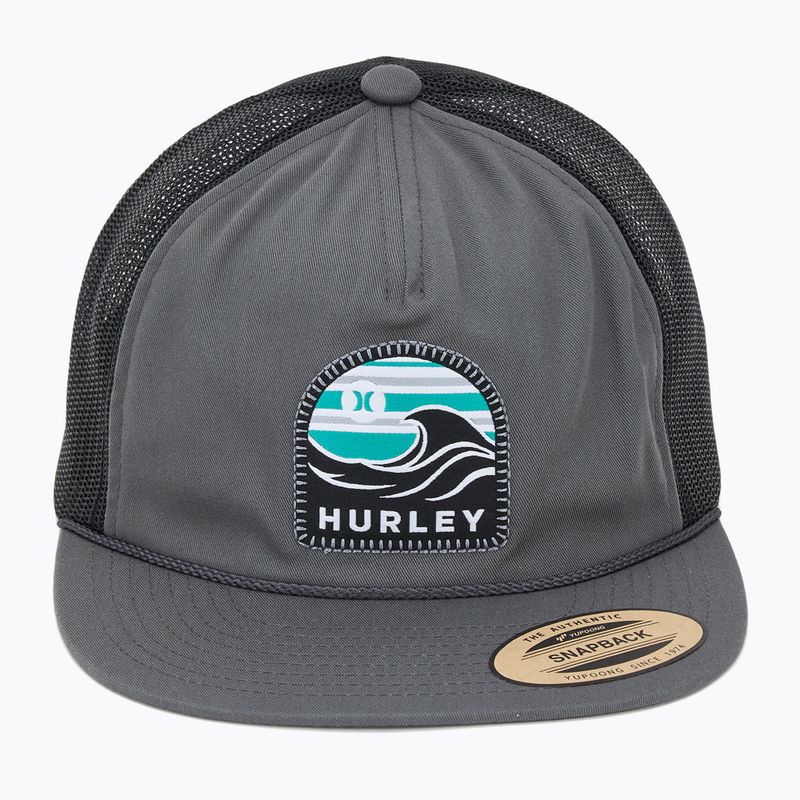 Vyriška kepuraitė su snapeliu Hurley Mavericks Trucker dark grey 2
