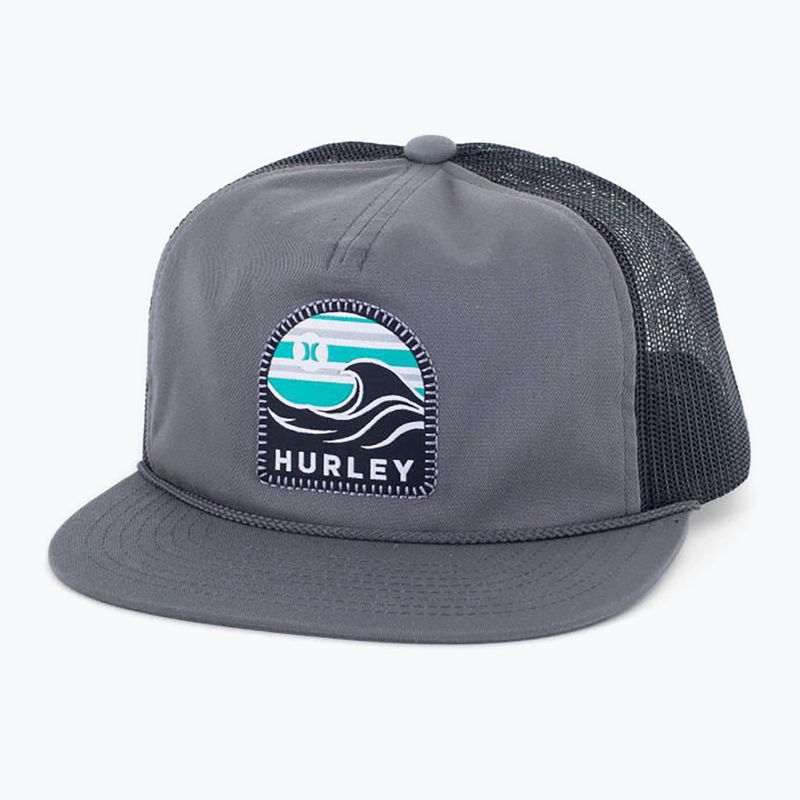 Vyriška kepuraitė su snapeliu Hurley Mavericks Trucker dark grey