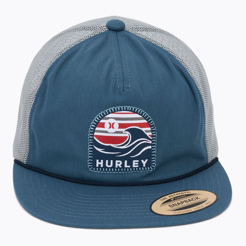 Vyriška kepuraitė su snapeliu Hurley Mavericks Trucker armory navy 2