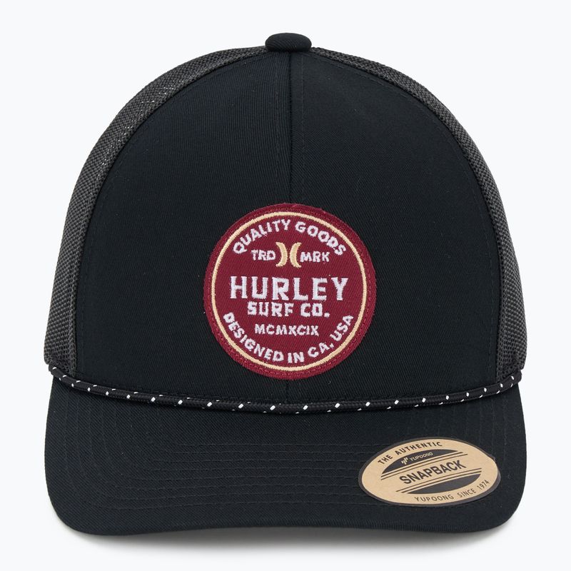 Vyriška kepuraitė su snapeliu Hurley Jetties Trucker black 2