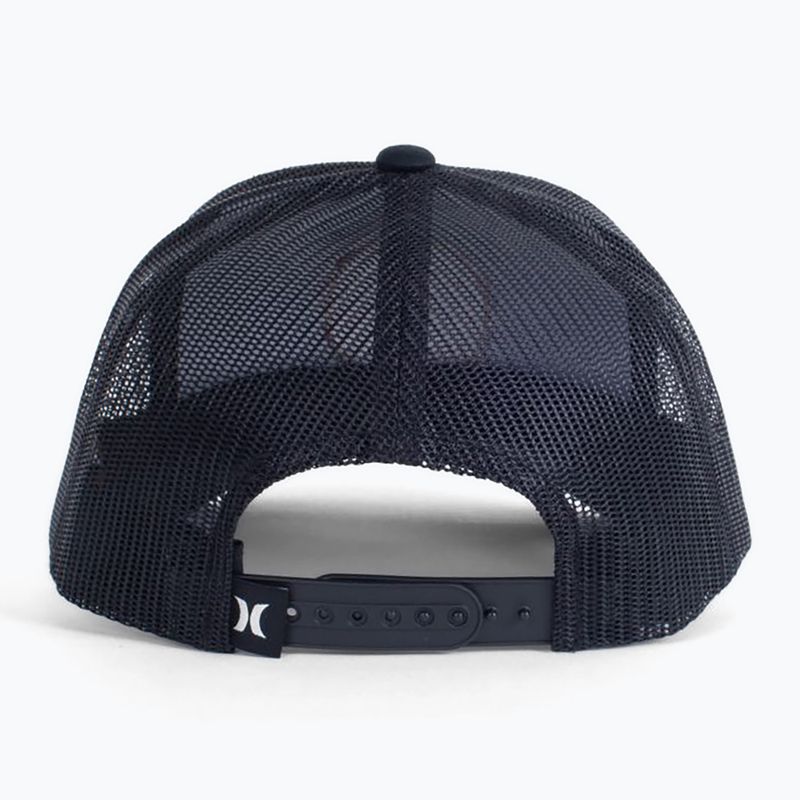 Vyriška kepuraitė su snapeliu Hurley Jetties Trucker black 2