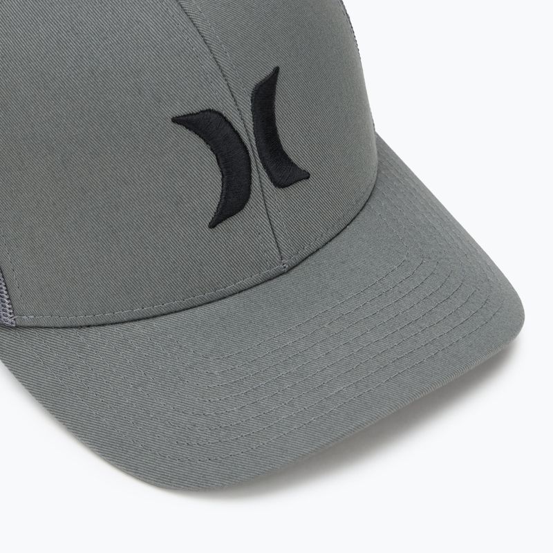 Vyriška kepuraitė su snapeliu Hurley Del Mar Trucker dark grey 3