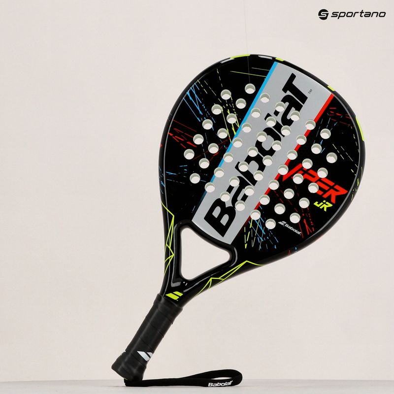 Vaikiška padelio raketė Babolat Viper Junior black/multicolour 12