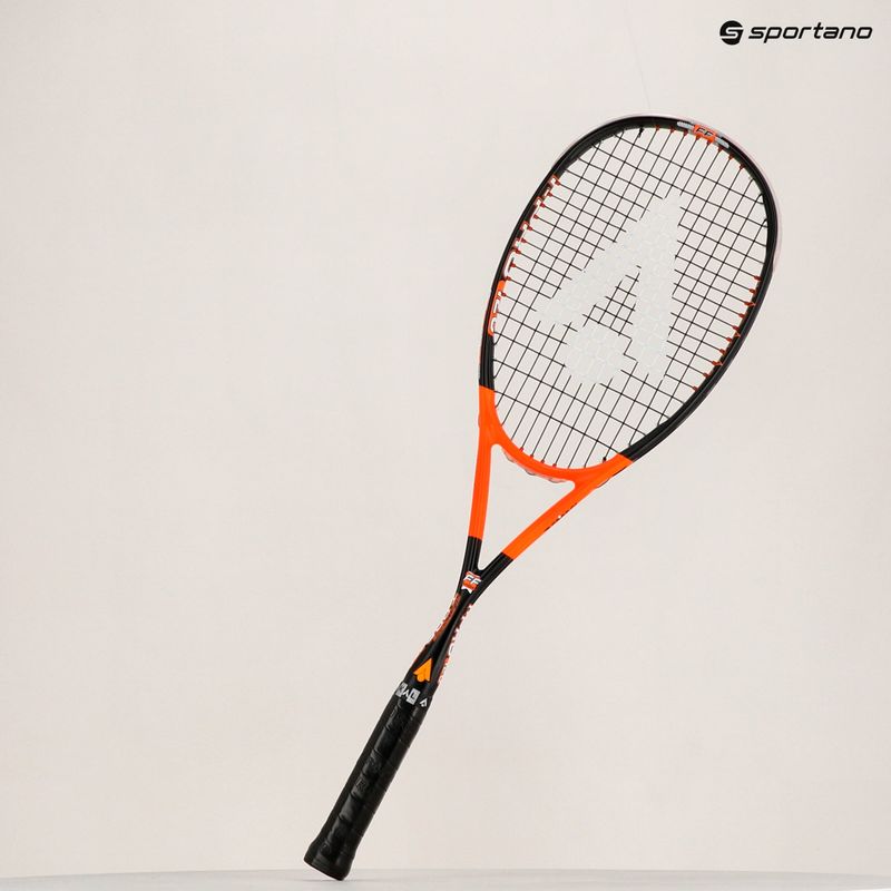 Skvošo raketė Karakal T-Pro 120 oranžinė ir juoda KS22005 14