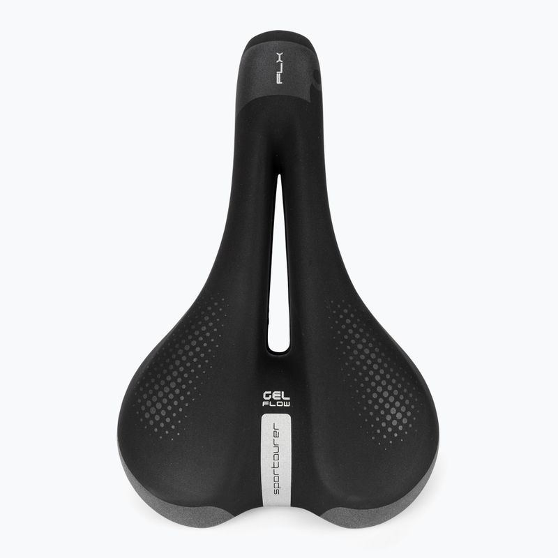 Moteriškas dviračio balnelis Sportourer FLX Lady Gel Flow black 3