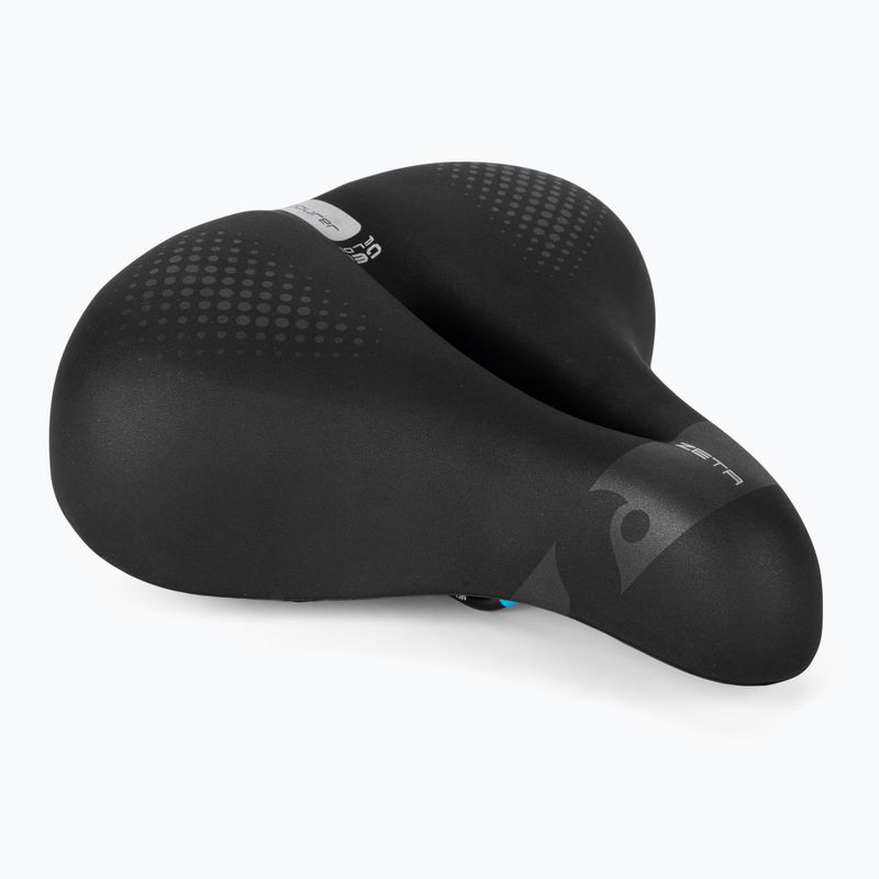 Dviračio balnelis Sportourer Zeta Comfort Gel Flow black
