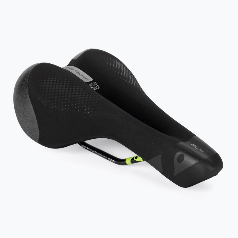 Dviračio balnelis Sportourer FLX Unisex Gel Superflow black