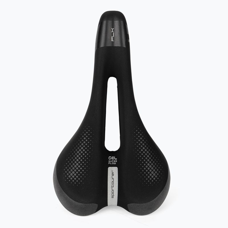 Dviračio balnelis Sportourer FLX Unisex Gel Superflow black 3