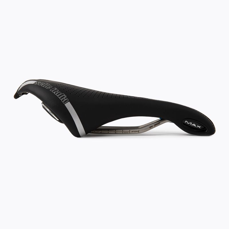 Selle Italia MAX FLITE GEL SUPERFLOW L TI 316 dviračio balnelis juodas SIT-024H901IKC002 2