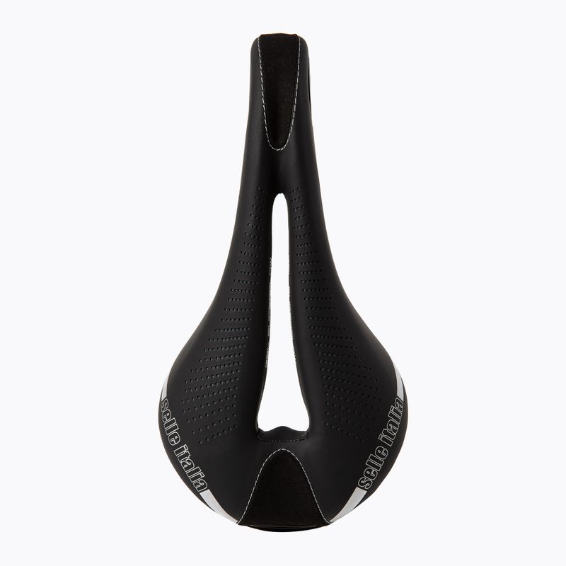 Selle Italia MAX FLITE GEL SUPERFLOW L TI 316 dviračio balnelis juodas SIT-024H901IKC002 3