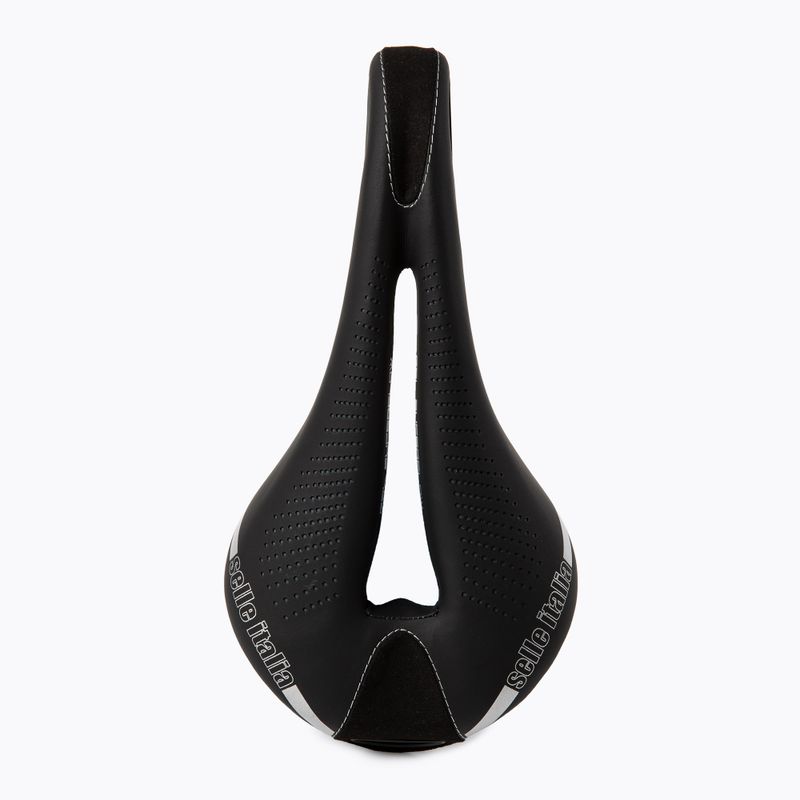 Selle Italia MAX FLITE GEL SUPERFLOW L TI 316 dviračio balnelis juodas SIT-024H901IKC002 5