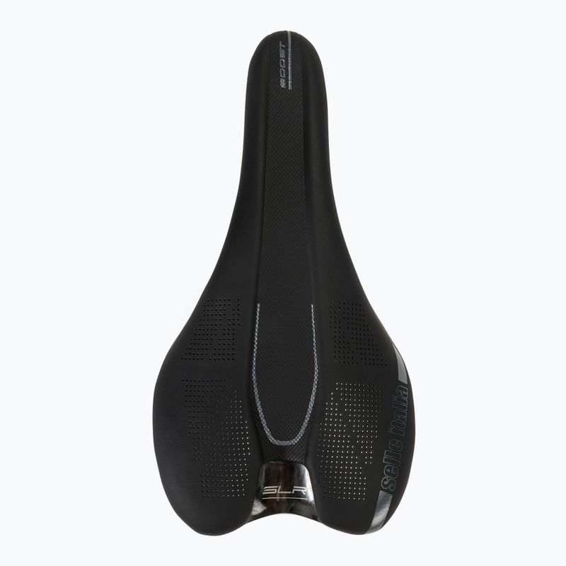 Selle Italia Slr Boost Ti 316 Rail Fibra-Tek dviratininko balnelis juodas SIT-041A120IKC001 3