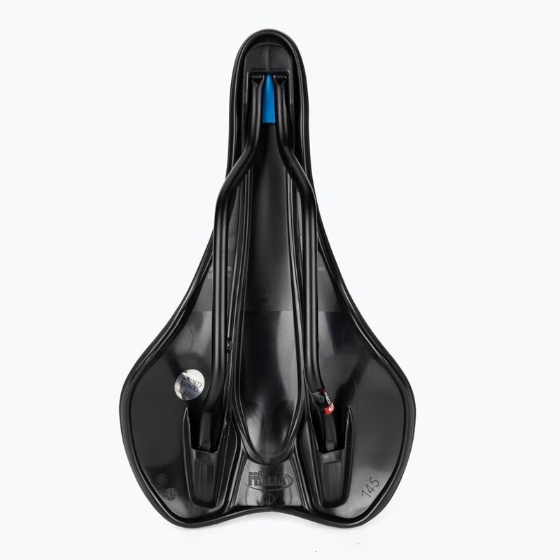 Selle Italia Slr Boost Tm Manganese Rail Soft-Tek dviračio balnelis juodas SIT-041A120MHC001 4