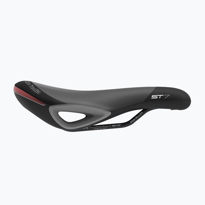 Dviračio balnelis Selle Italia Sportouring ST 7 Vision Superflow, Soft-Tek, Light Gel black