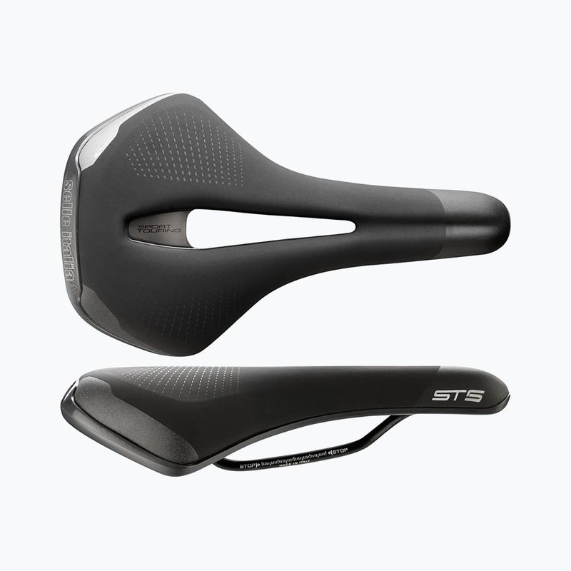 Selle Italia Sportouring ST 5 Flow L dviratininko balnelis juodas SIT-077L801MEC001 6