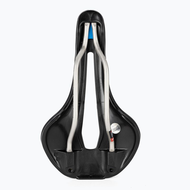 Selle Italia Flite Boost Superflow Ti 316 Rail Fibra-Tek dviračio balnelis juodas SIT-017A620IKC001 4