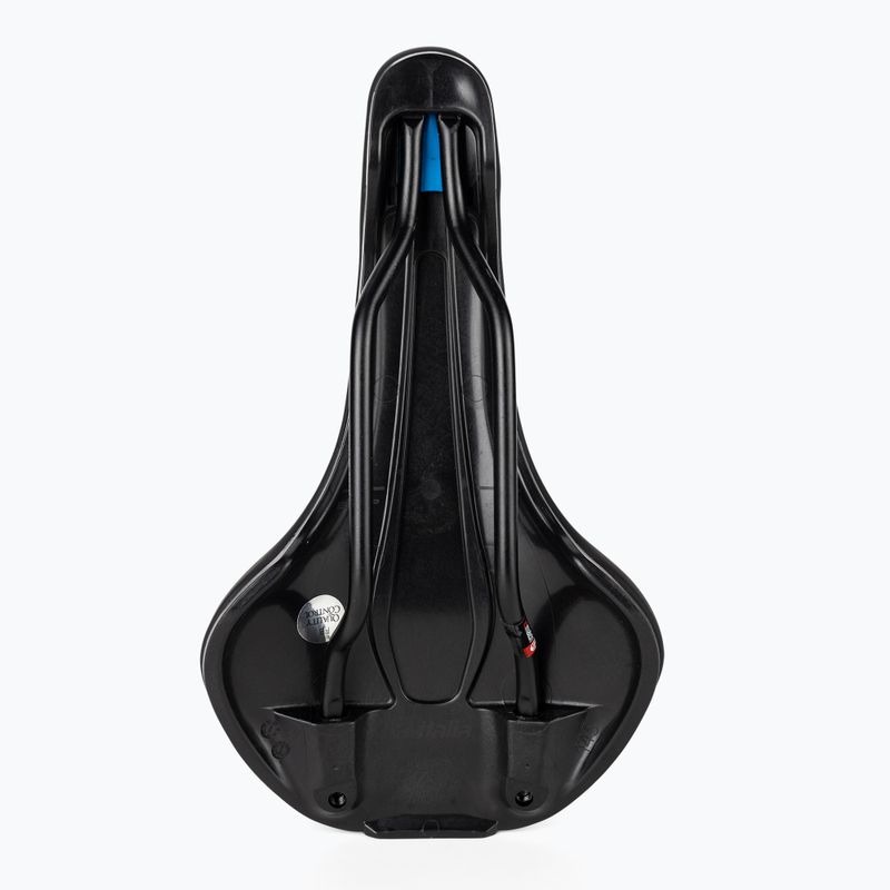 Selle Italia Flite Boost Tm Manganese Rail Soft-Tek dviratininko balnelis juodas SIT-017A320MHC001 4