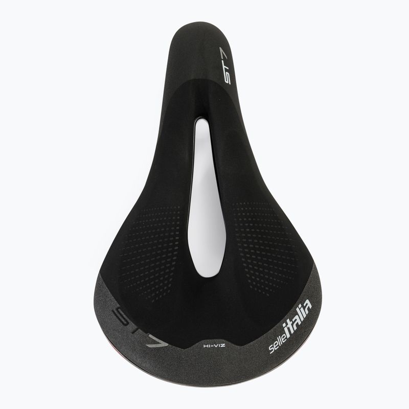 Dviračio balnelis Selle Italia Sportouring ST 7 Superflow, Fec Alloy Rail, Soft-Tek, Light Gel black 3