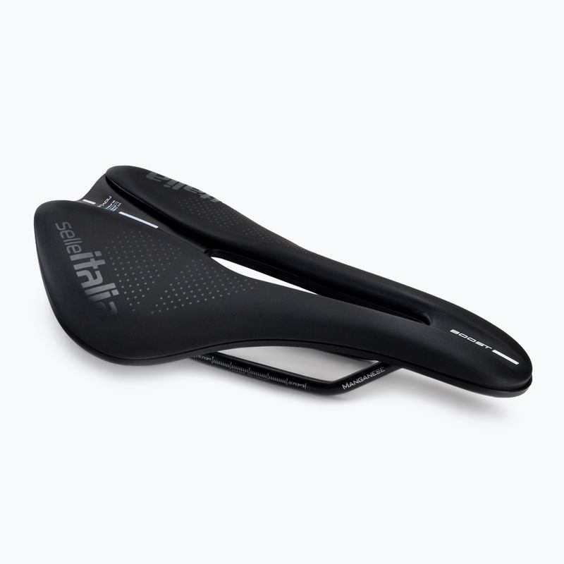 Selle Italia Novus Evo Boost TM Superflow dviračių balnelis juodas SIT-080A920MHC001