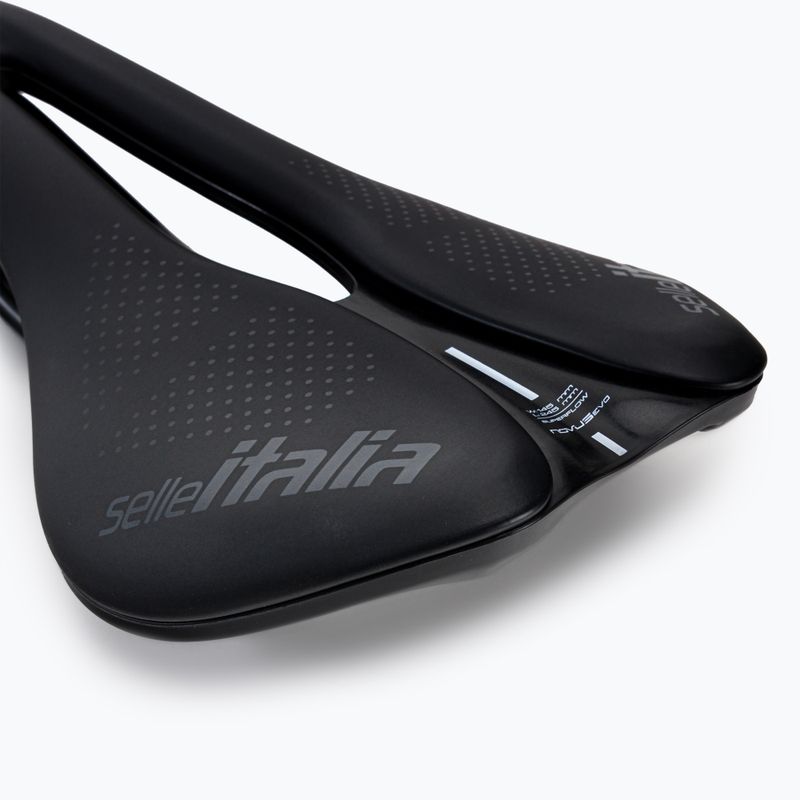 Selle Italia Novus Evo Boost TM Superflow dviračių balnelis juodas SIT-080A920MHC001 5